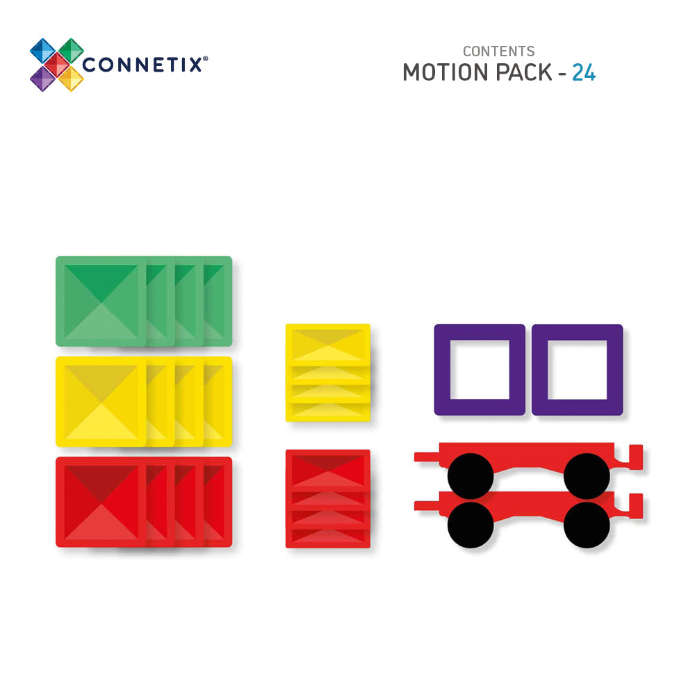 Connetix - Rainbow Motion Pack 24 pc