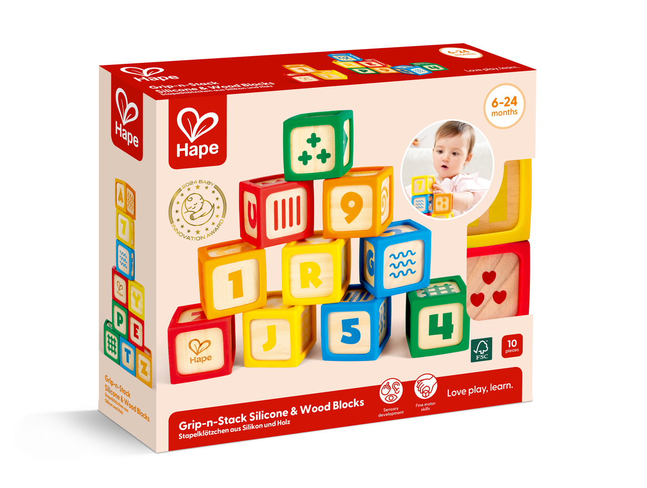 Hape Smart Start Blocks 10pc