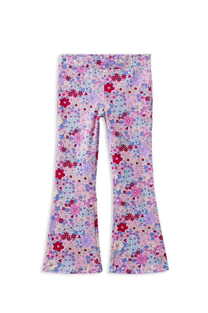 Lilac Bloom Flared Legging