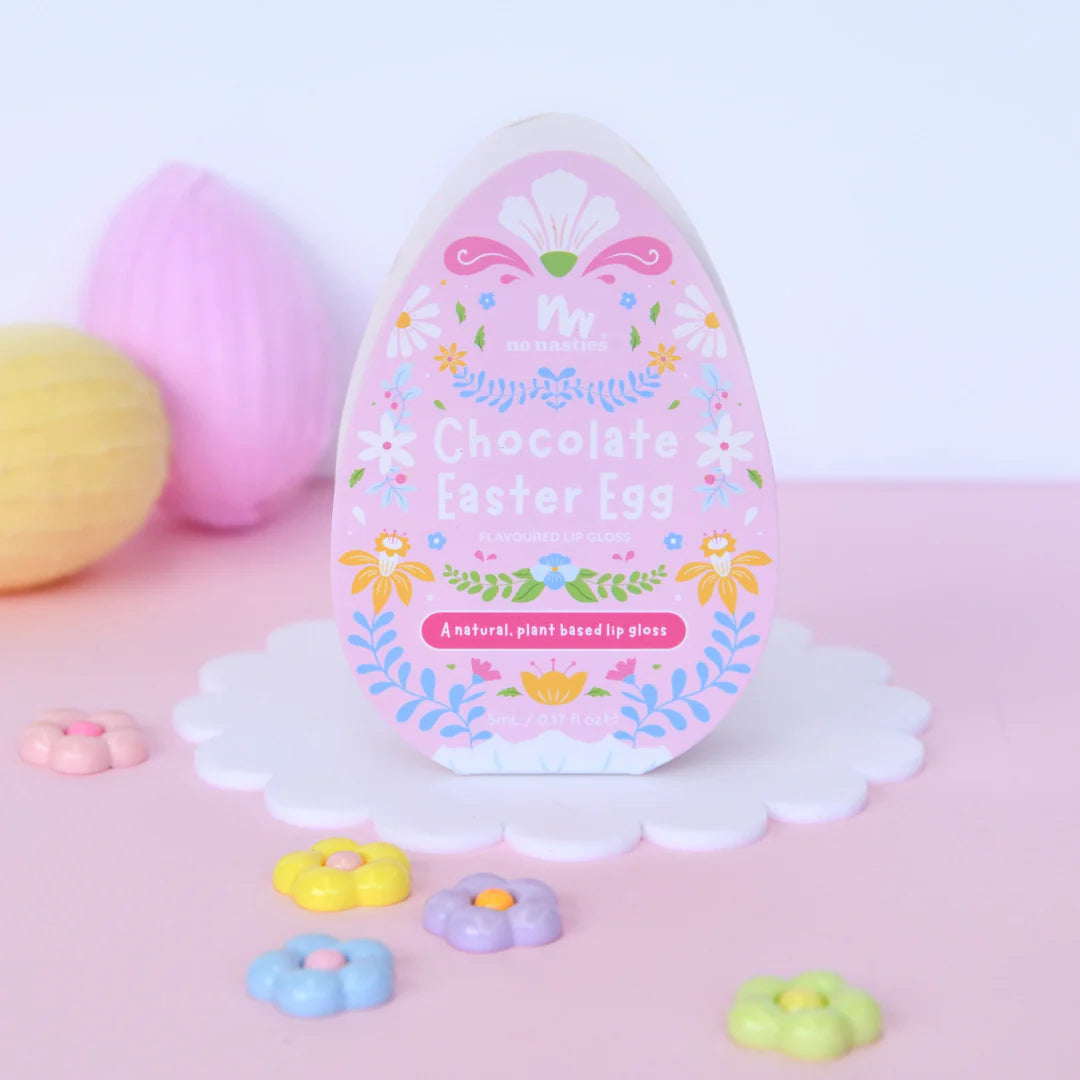 Easter Egg Lip Gloss and Nail Stickers