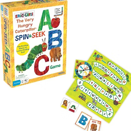 Spin & Seek ABC game