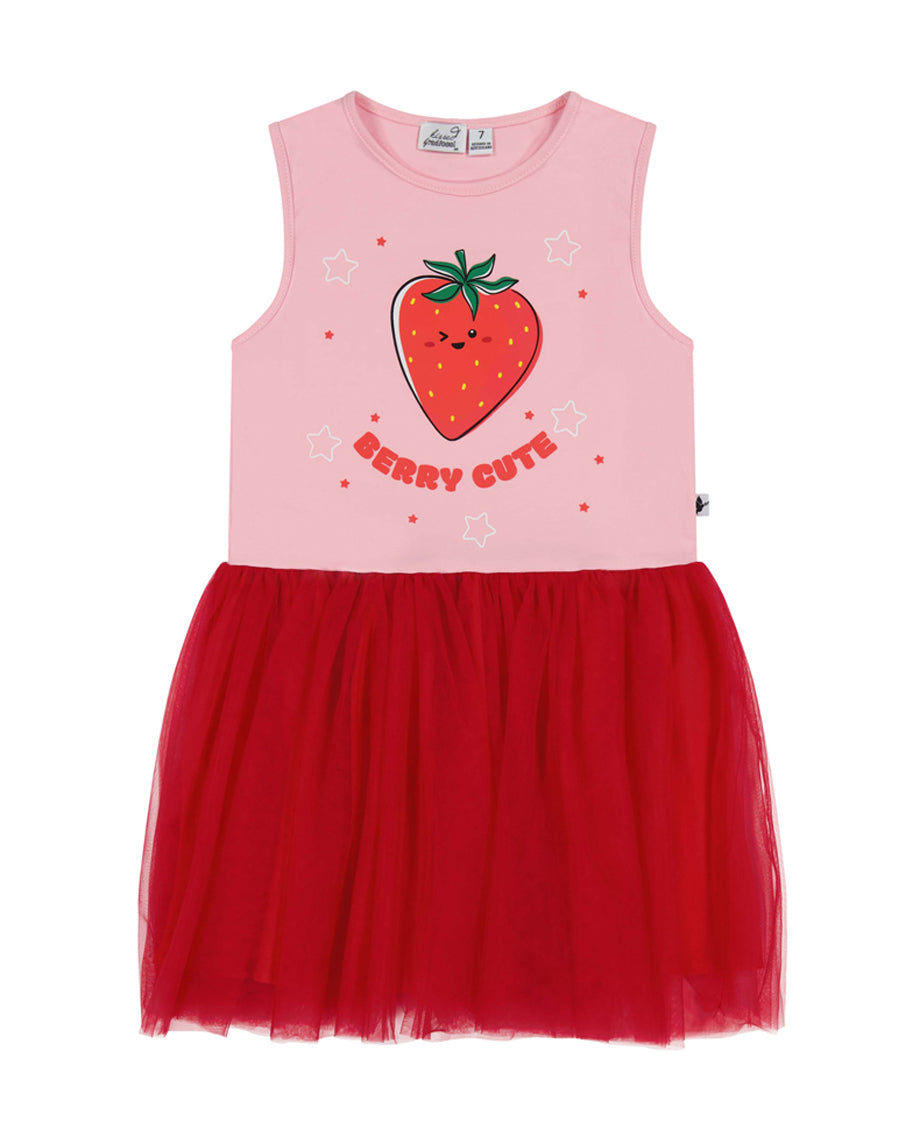 Berry Cute Twirl Dress