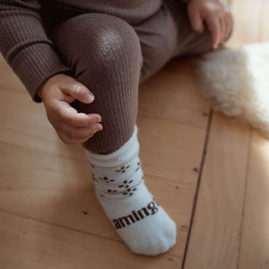 Lamington Merino Crew Socks - Autumn