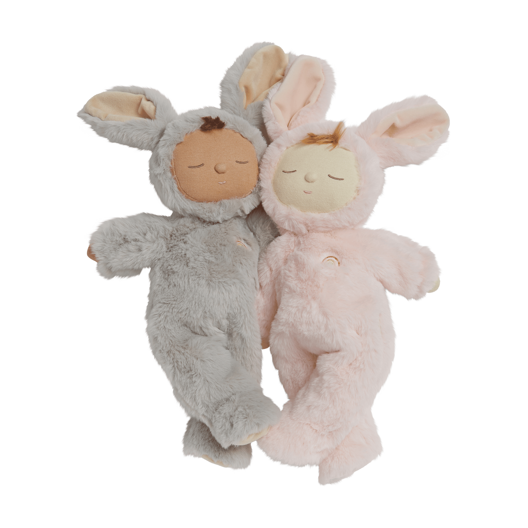 Lullaby Cozy Dinkum Bunny Moppet - Pink