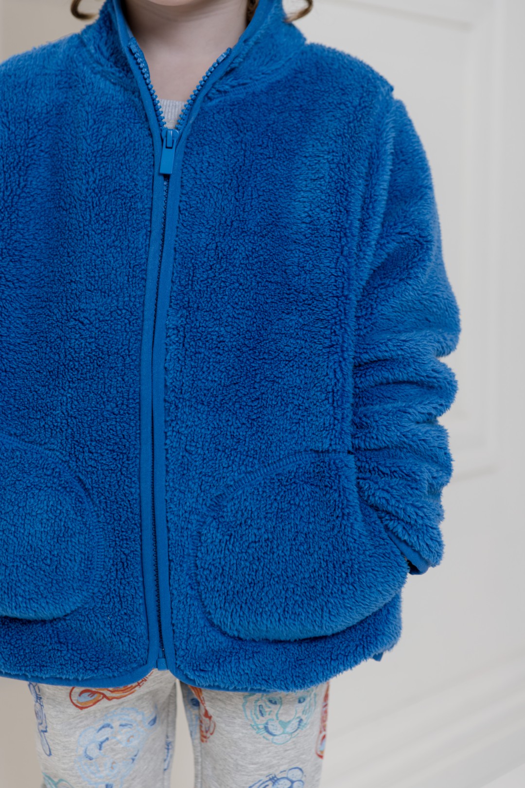 Blue Sherpa Jacket