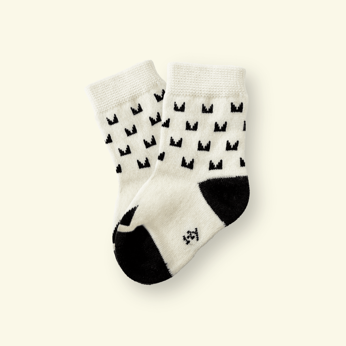 Mosey Merino Baby Socks- Pixel