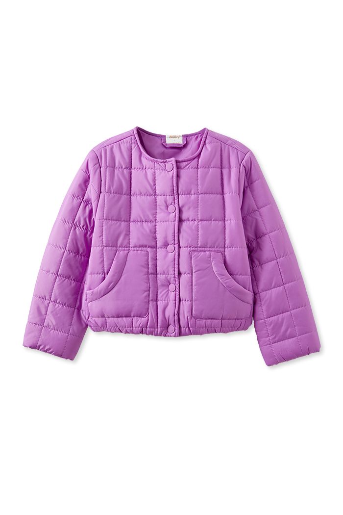 Purple Puffer Jacket