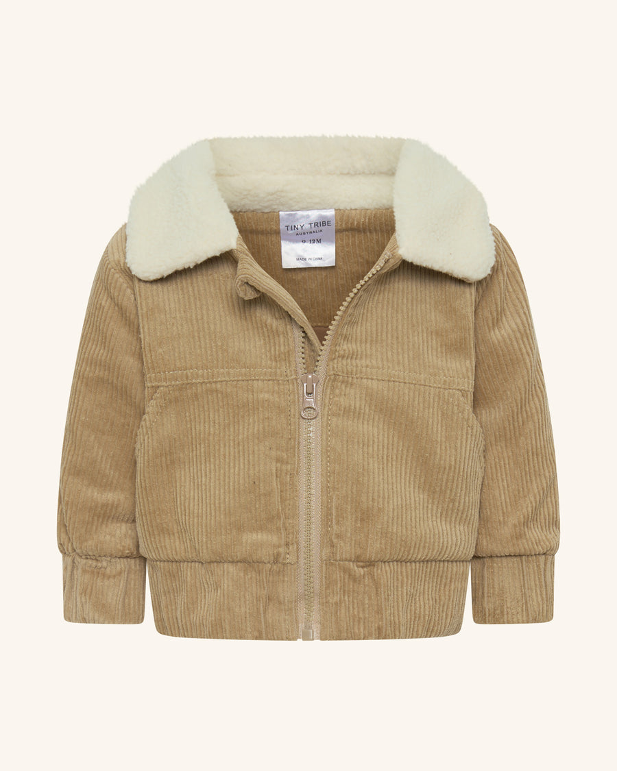 Corduroy Sherpa Jacket