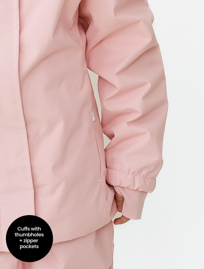 SplashMagic Storm Jacket - Dusky Pink | Celestial Unicorn