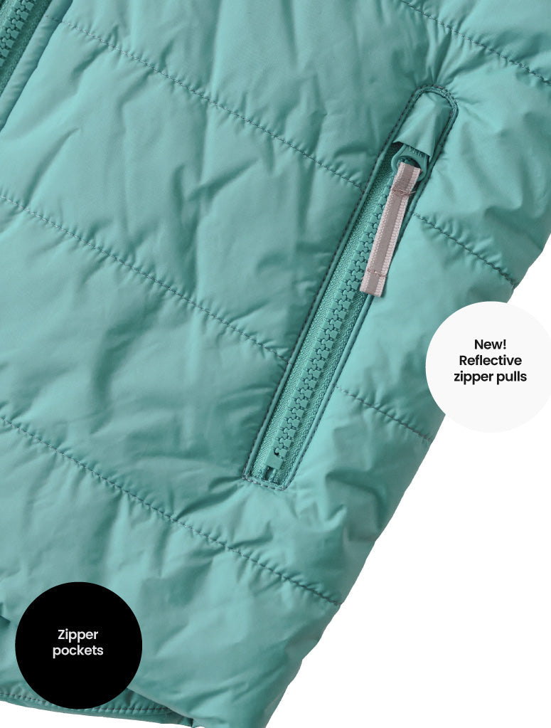 Hydracloud Puffer Jacket - Seafoam | Insect Explorer