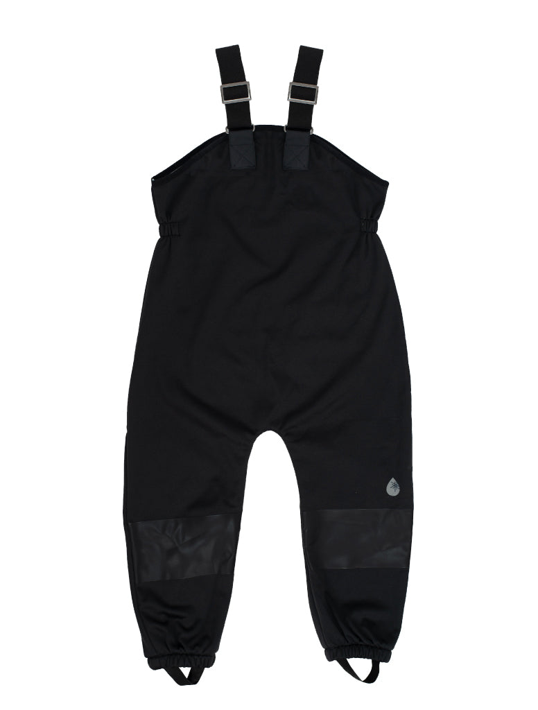 All-Weather Fleece Overalls - Black