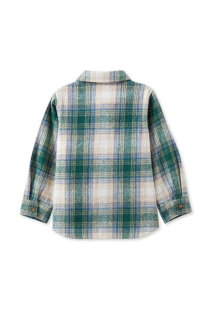 Green Check Overshirt