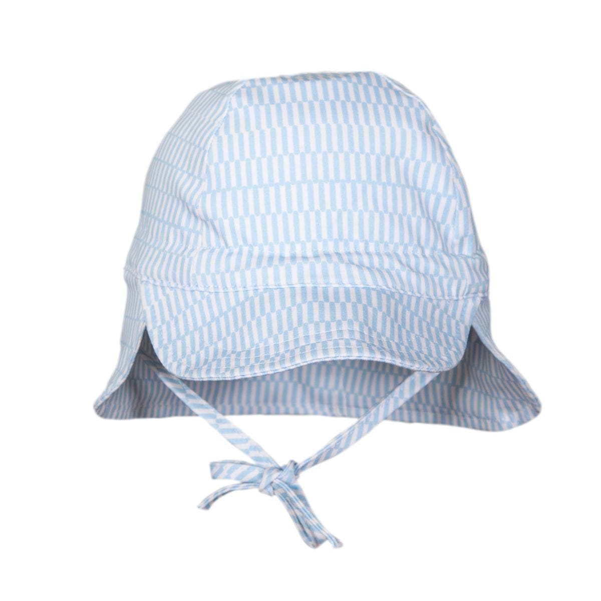 Acorn Kids Accessories Hats Blue Sprinkle Soft Jersey Flap Cap