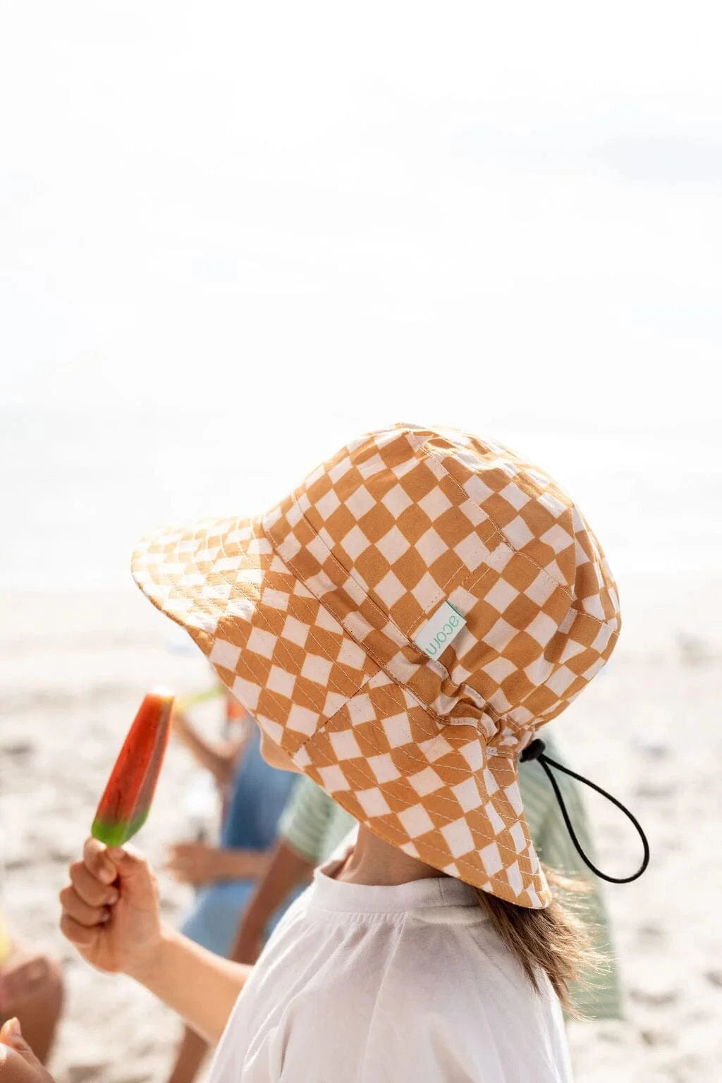 Acorn Kids Accessories Hats Checkmate Wide Brim Bucket Hat