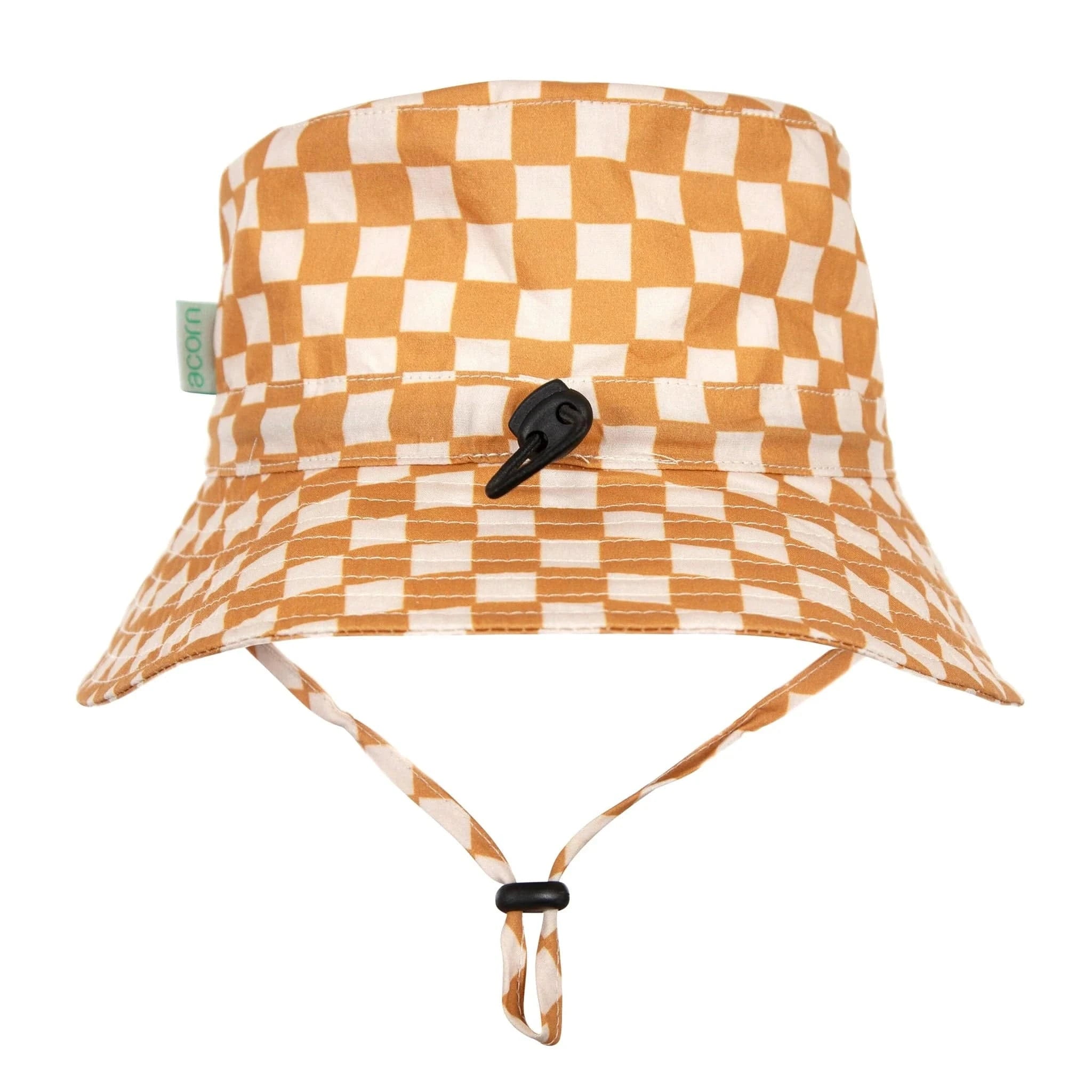 Acorn Kids Accessories Hats Checkmate Wide Brim Bucket Hat