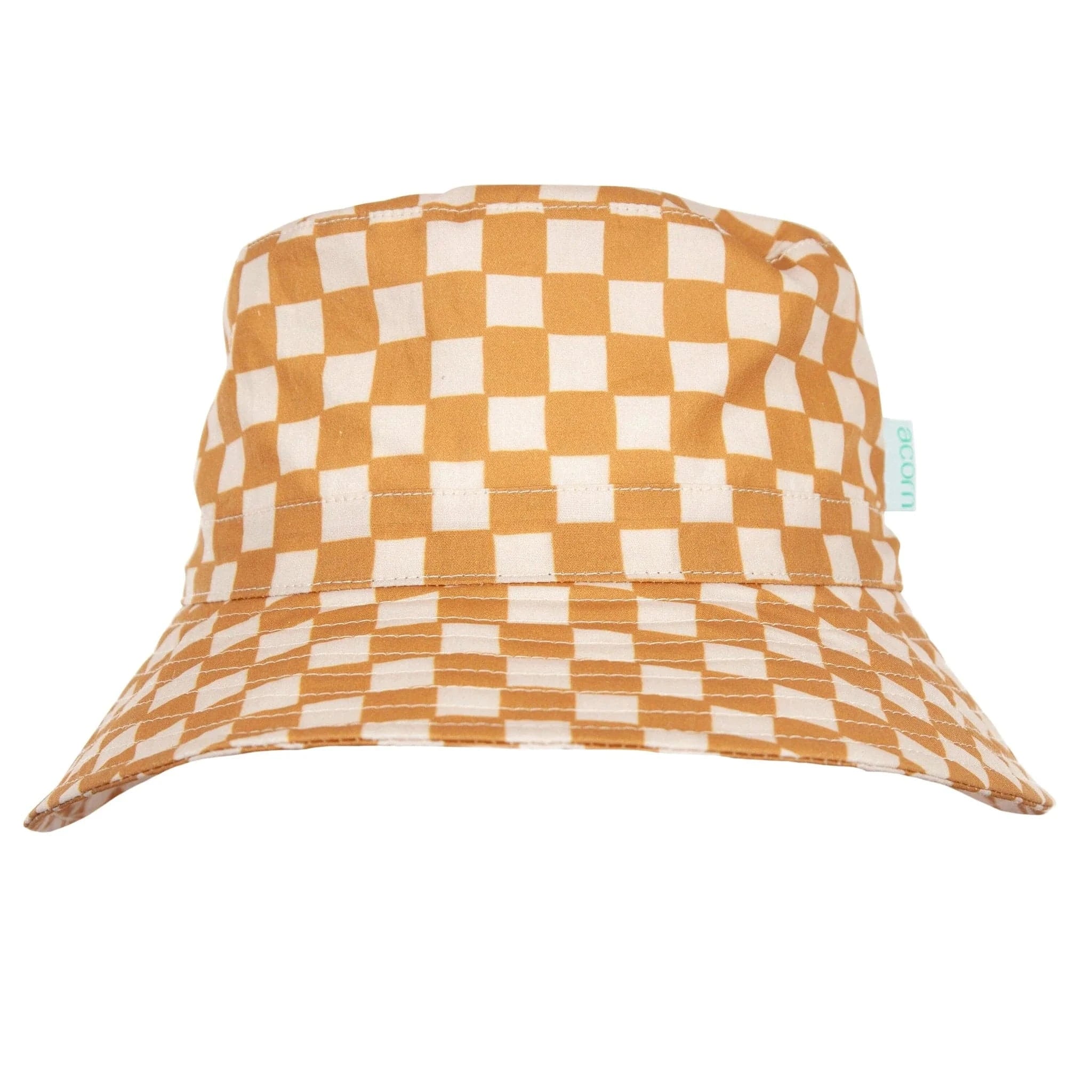 Acorn Kids Accessories Hats Checkmate Wide Brim Bucket Hat