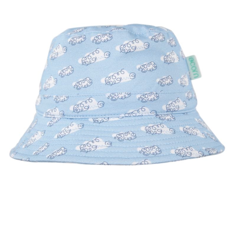 Acorn Kids Accessories Hats Clouds Stretch Cotton Wide Brim Sunhat
