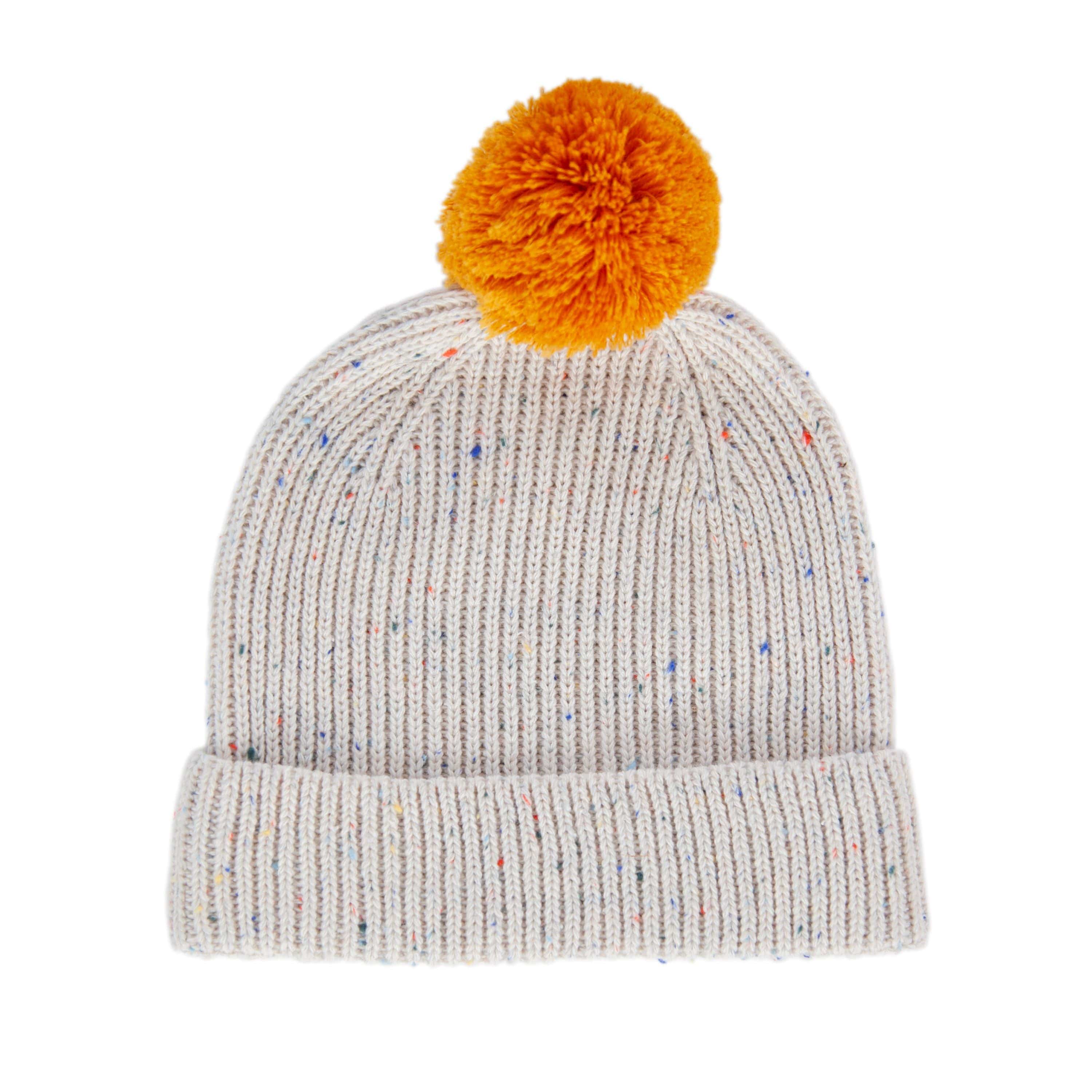 Acorn Kids Accessories Hats Como Beanie Oatmeal Speckle