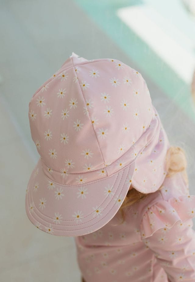 Acorn Kids Accessories Hats Daisy Fields Swim Flap Cap