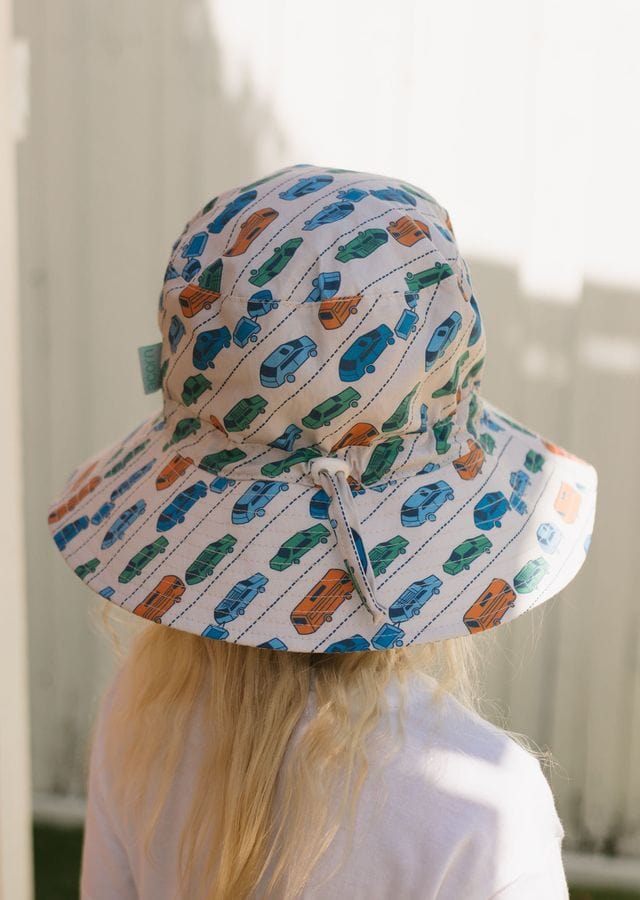 Acorn Kids Accessories Hats Fast Lane Wide Brim Bucket Hat