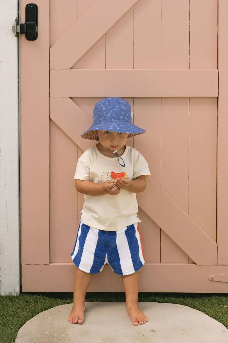 Acorn Kids Accessories Hats Gone Fishing Wide Brim Bucket Hat