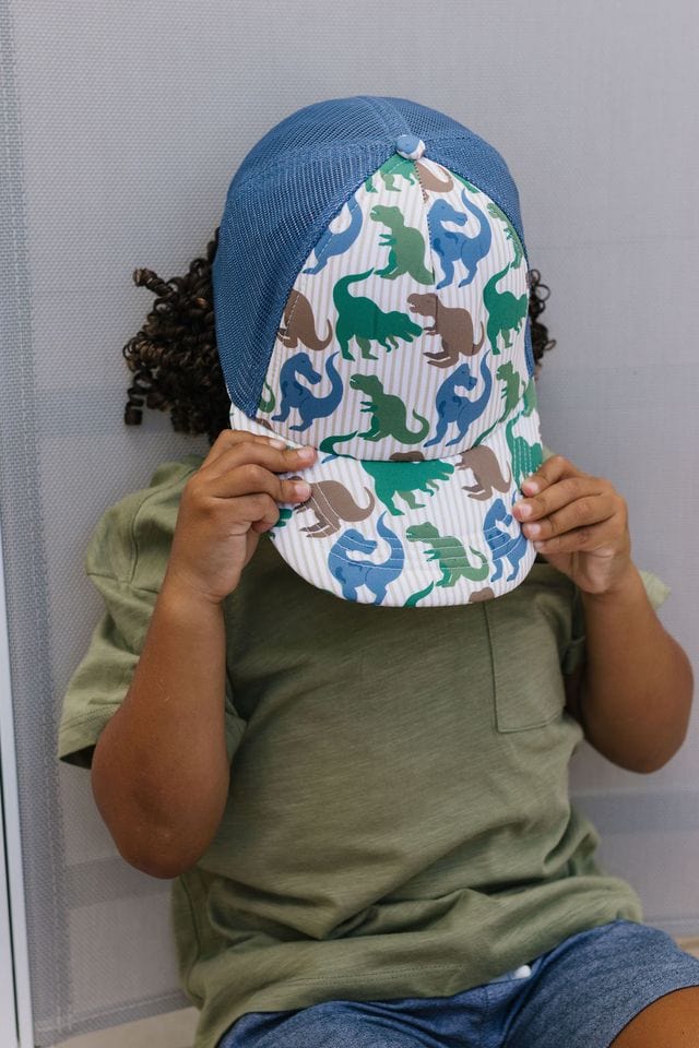Acorn Kids Accessories Hats M/L (3Y+) T-Rex Trucker Cap