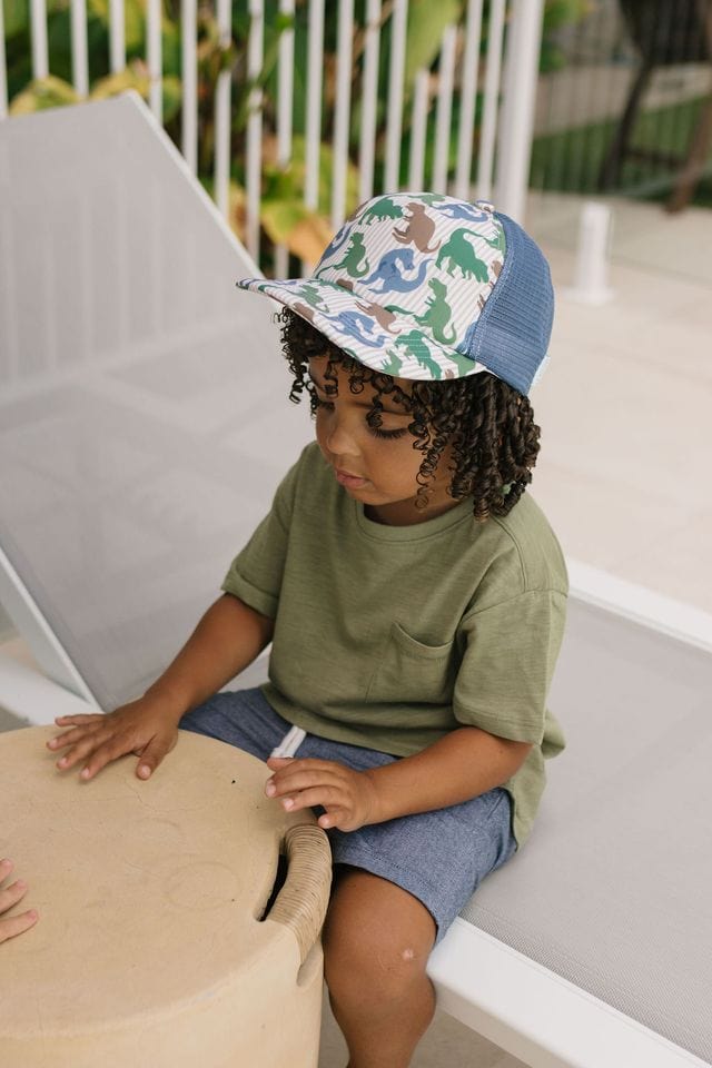 Acorn Kids Accessories Hats M/L (3Y+) T-Rex Trucker Cap