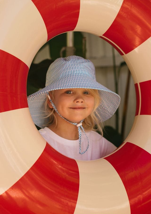 Acorn Kids Accessories Hats Mykonos Wide Brim Bucket Hat