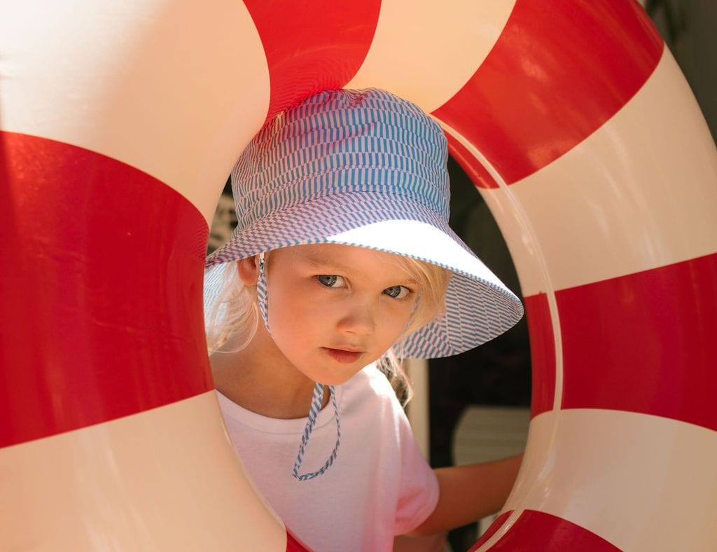 Acorn Kids Accessories Hats Mykonos Wide Brim Bucket Hat