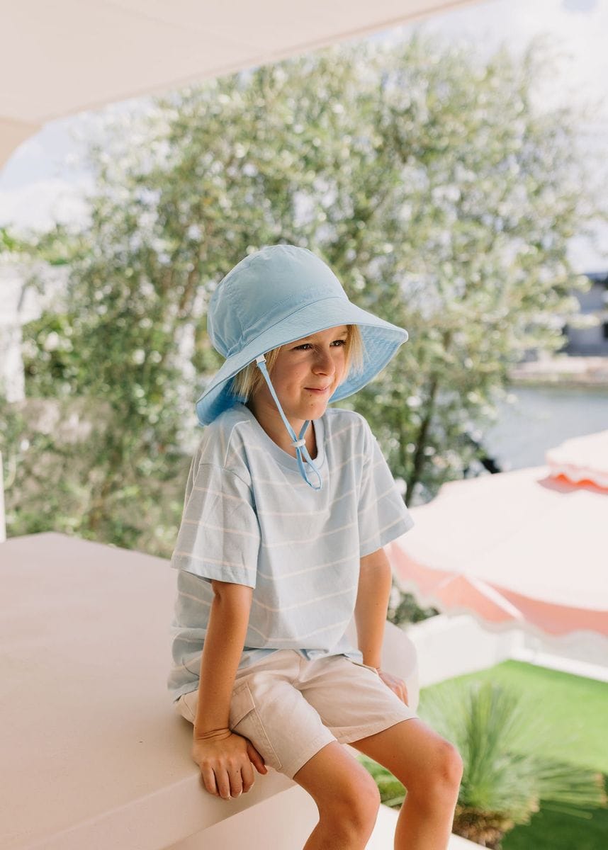 Acorn Kids Accessories Hats Ocean Wide Brim Bucket Hat