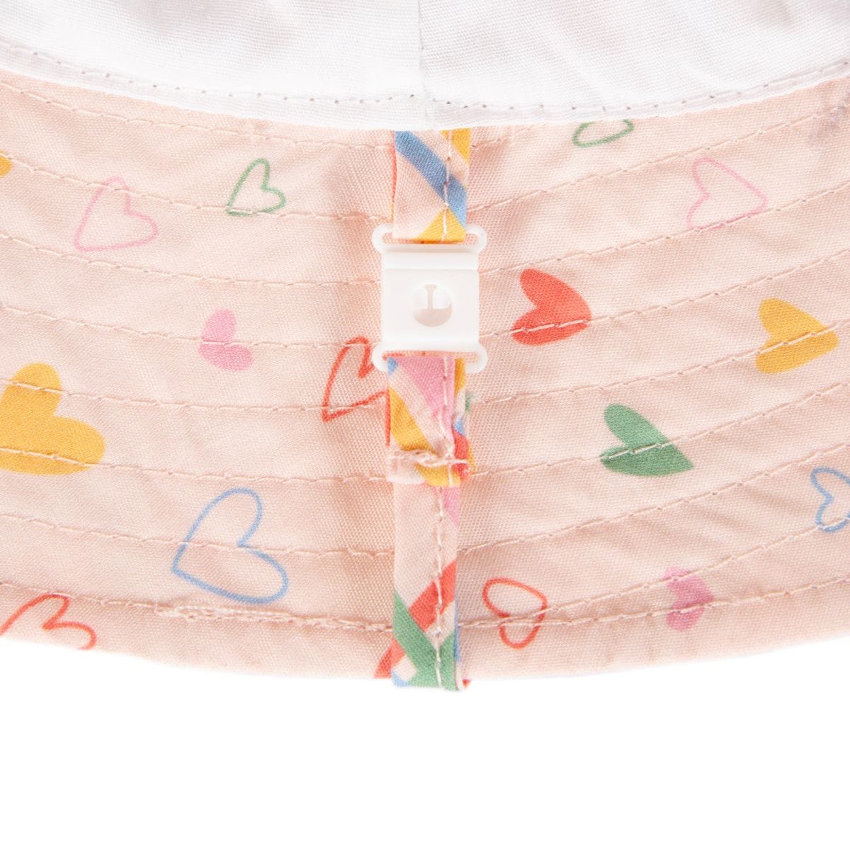 Acorn Kids Accessories Hats Pink Picnic Wide Brim Bucket Hat