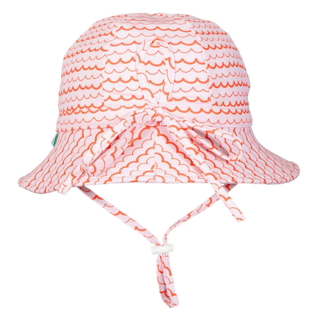Acorn Kids Accessories Hats Pink Ripples Wide Brim Swim Hat