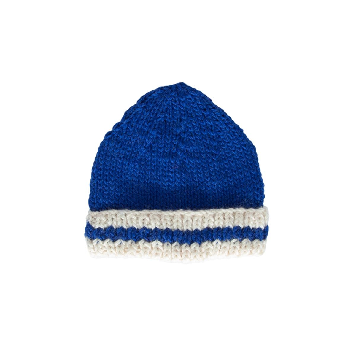 Acorn Kids Accessories Hats S (6-18M) Denmark Beanie - Blue and Cream