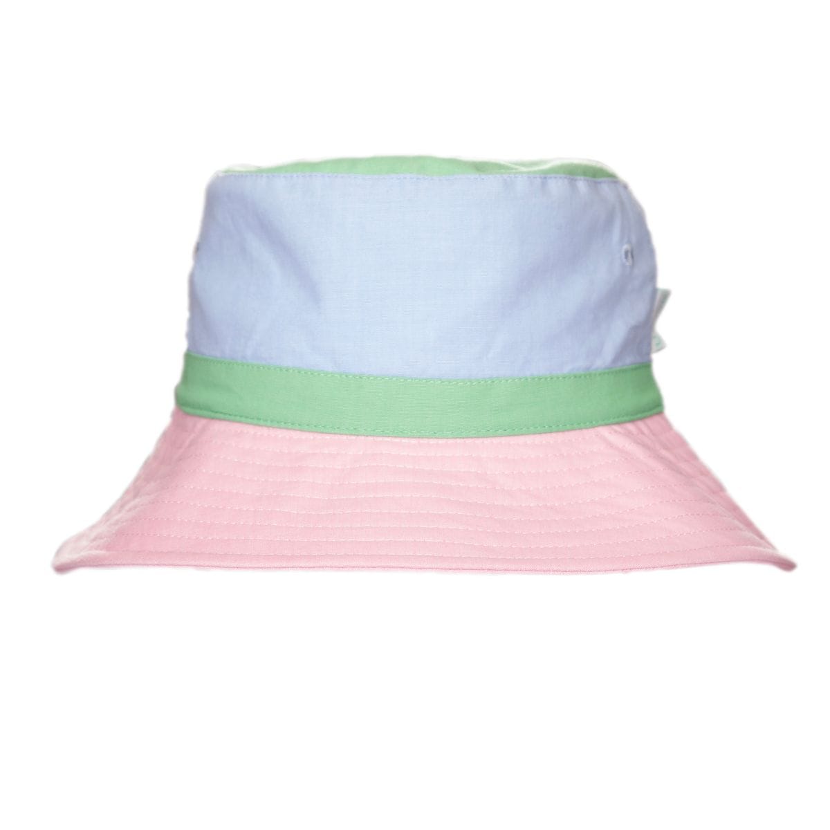 Acorn Kids Accessories Hats S (9-18M) Pink Colour Block Wide Brim Bucket Hat
