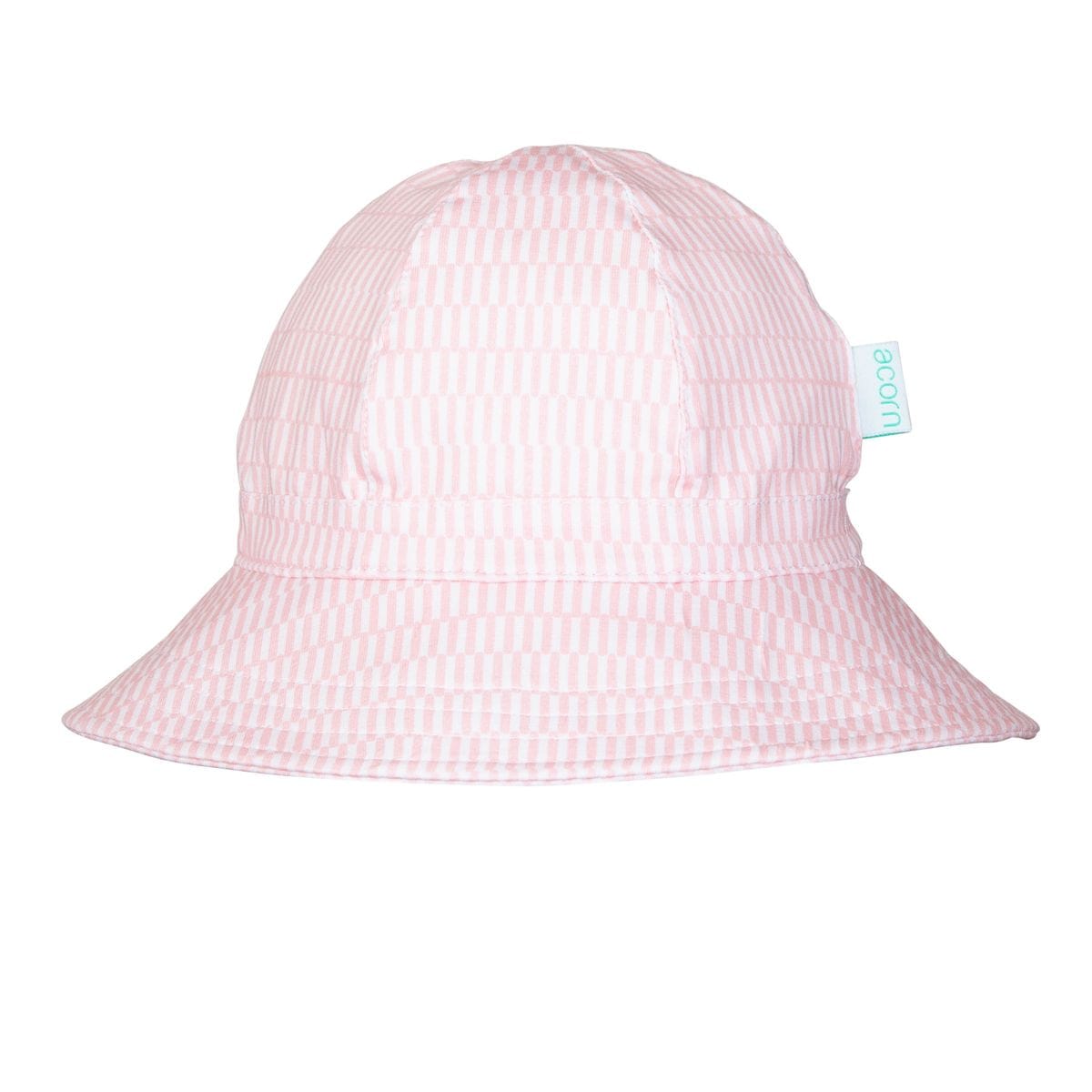 Acorn Kids Accessories Hats S (9-18M) Pink Sprinkle Soft Jersey Sunhat
