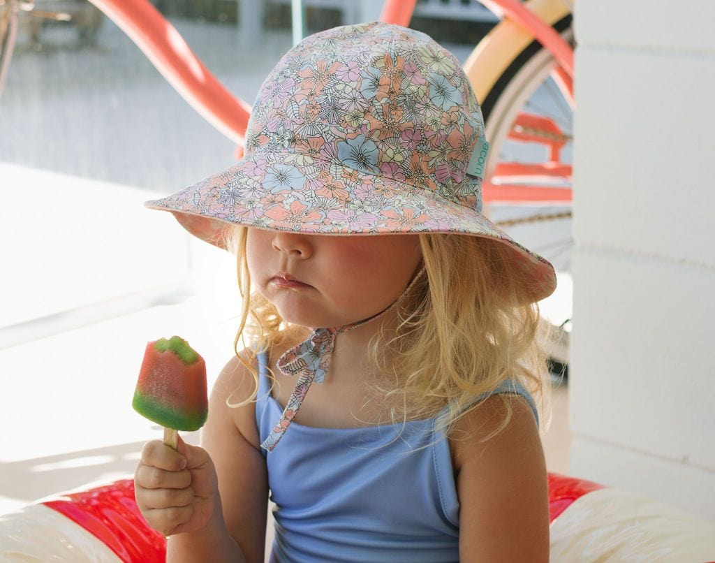 Acorn Kids Accessories Hats S (9-18M) Yasmine Reversible Wide Brim Sunhat