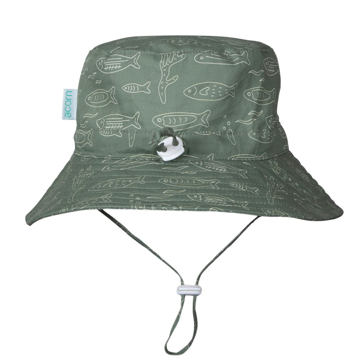 Acorn Kids Accessories Hats School Of Fish Wide Brim Bucket Hat