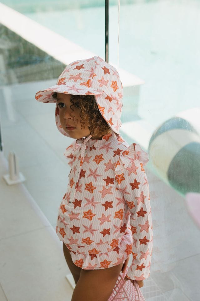 Acorn Kids Accessories Hats Starfish Swim Flap Cap