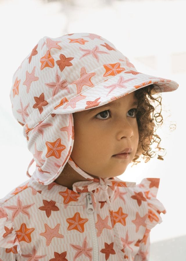 Acorn Kids Accessories Hats Starfish Swim Flap Cap