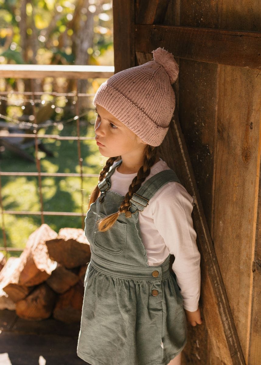 Acorn Kids Accessories Hats Stargaze Beanie - Pink Speckle