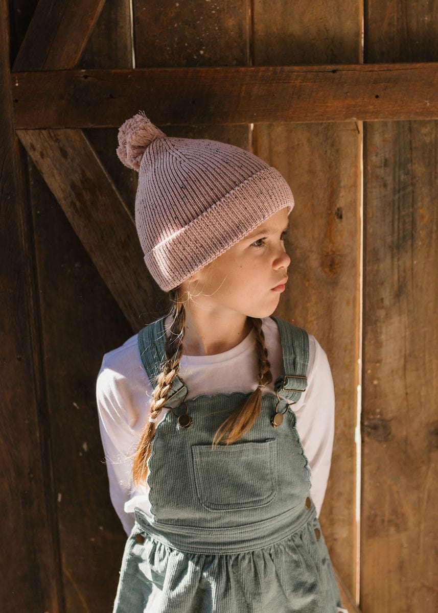 Acorn Kids Accessories Hats Stargaze Beanie - Pink Speckle