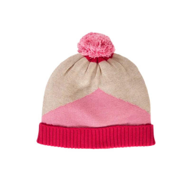 Acorn Kids Accessories Hats Stripes Beanie Pink