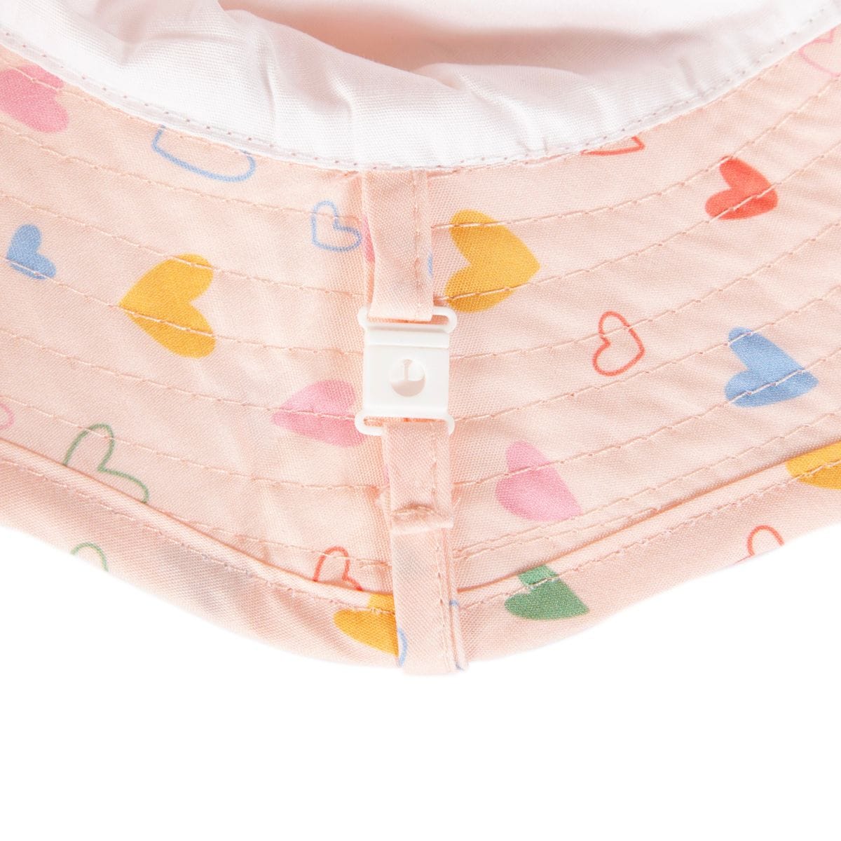 Acorn Kids Accessories Hats XS (0-9M) Floating Hearts Wide Brim Infant Hat