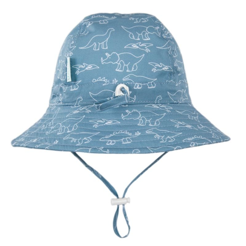 Acorn Kids Accessories Hats XS (0-9M) Sketch-a-Saurus Wide Brim Infant Hat