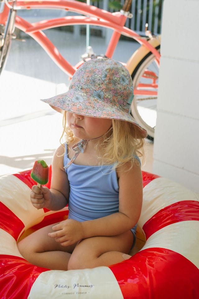 Acorn Kids Accessories Hats Yasmine Reversible Wide Brim Sunhat