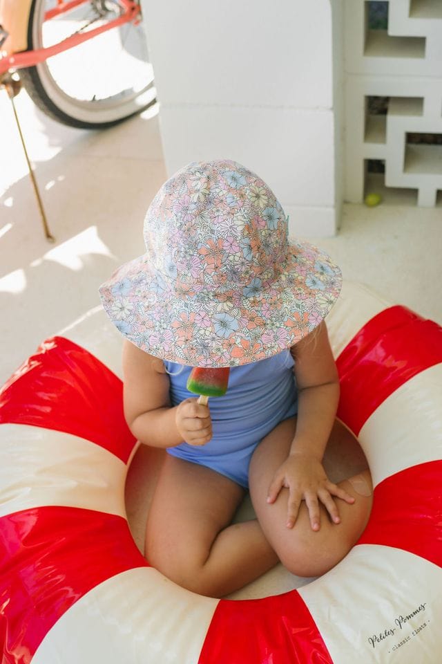 Acorn Kids Accessories Hats Yasmine Reversible Wide Brim Sunhat