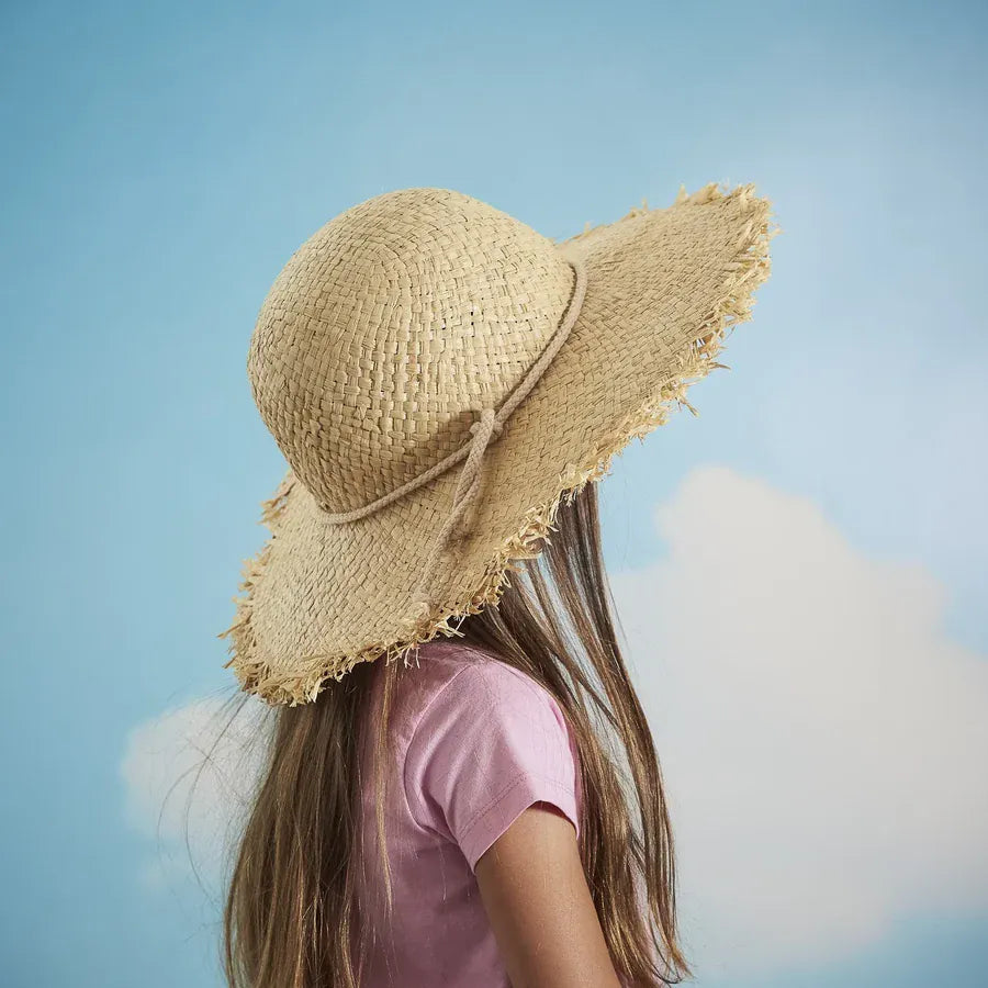 Acorn Kids Accessories Hats Ziggy Wide Brim Straw Hat