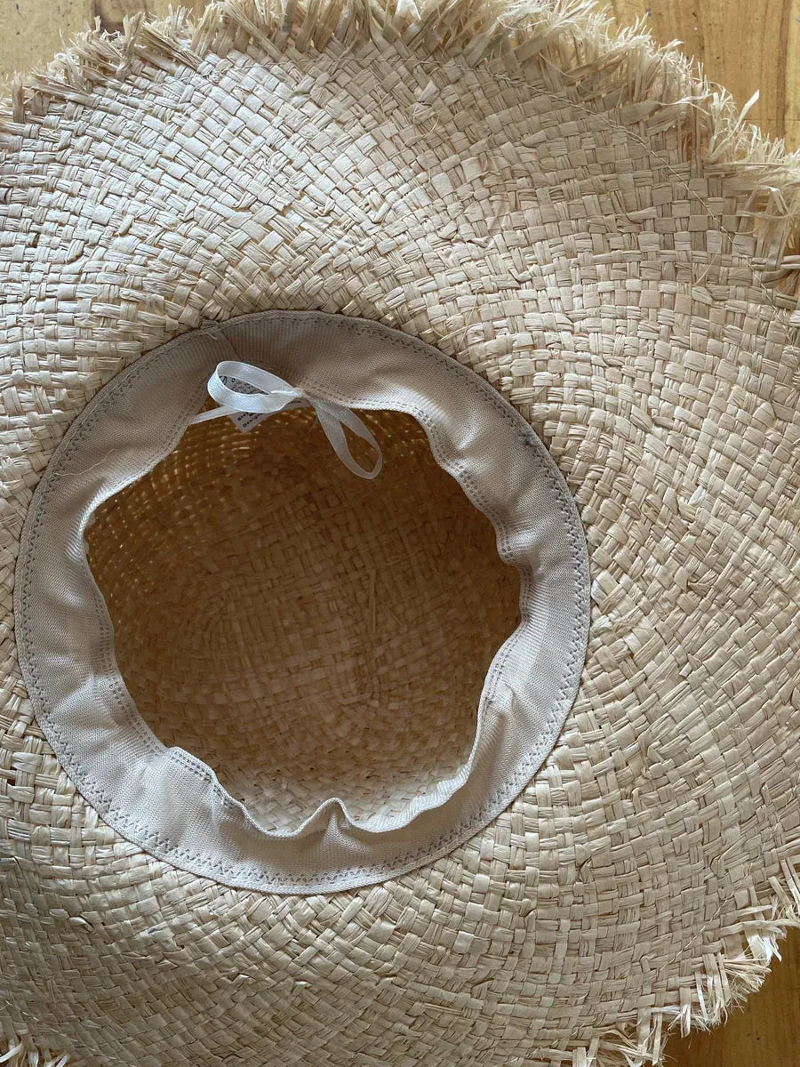 Acorn Kids Accessories Hats Ziggy Wide Brim Straw Hat