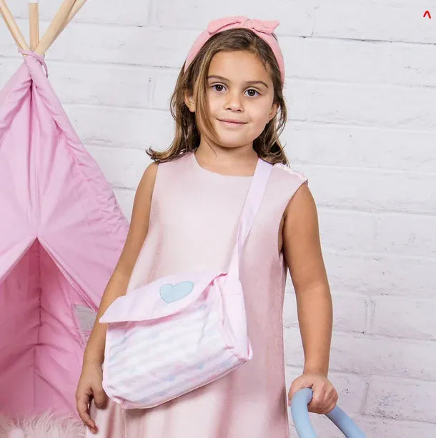 Adora Toys Classic Pastel Pink Diaper Bag