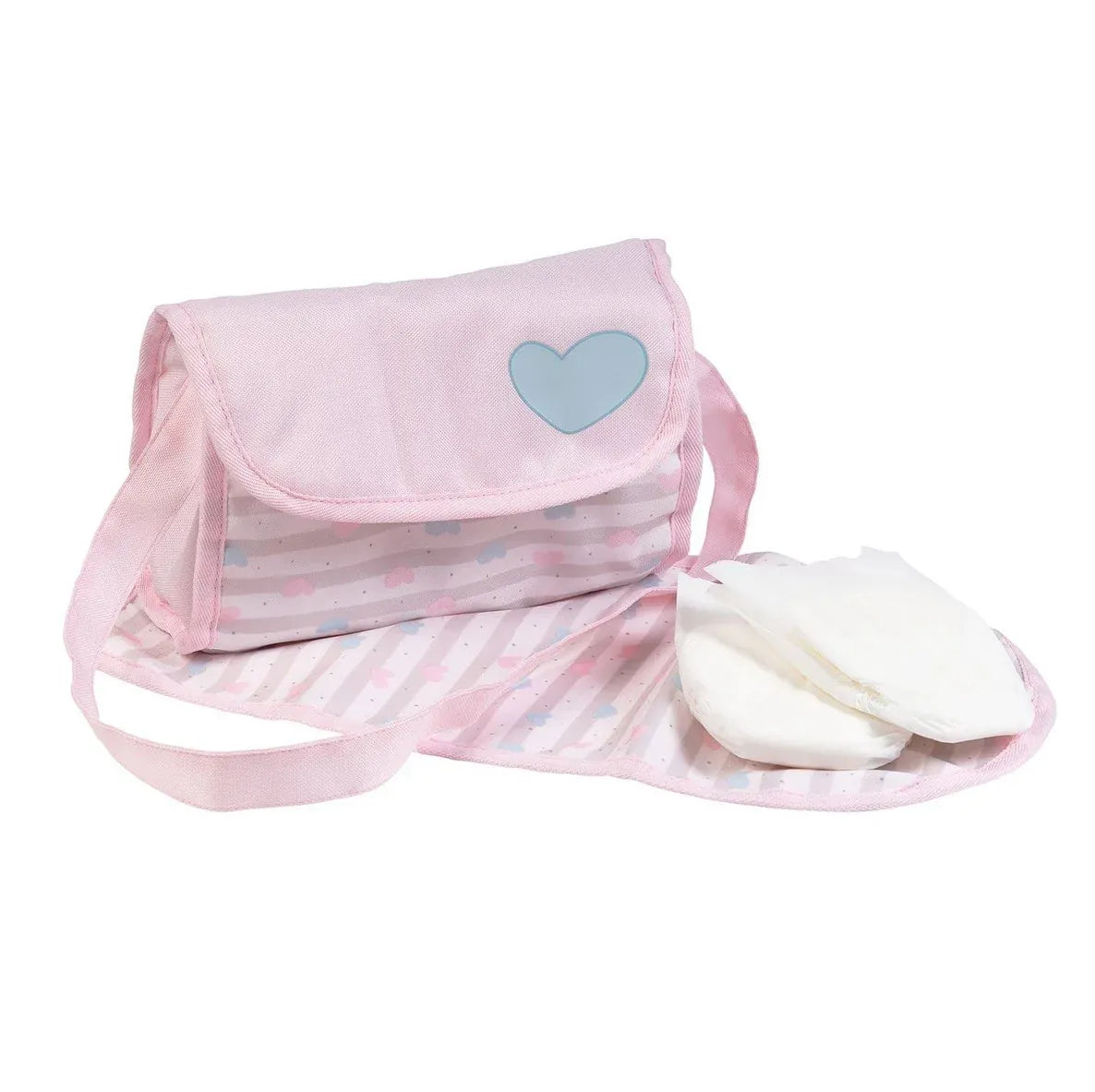 Adora Toys Classic Pastel Pink Diaper Bag